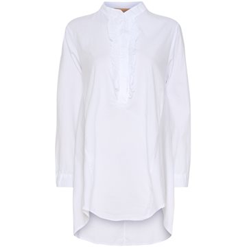 Marta Du Chateau Shirt 4807 Plain White skjorte